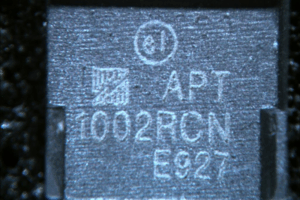 APT1002RCN PT1 Top Scratches