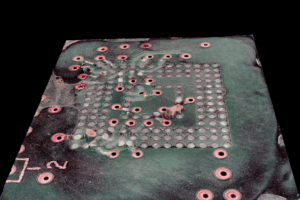 BGA PCB Pads 3D